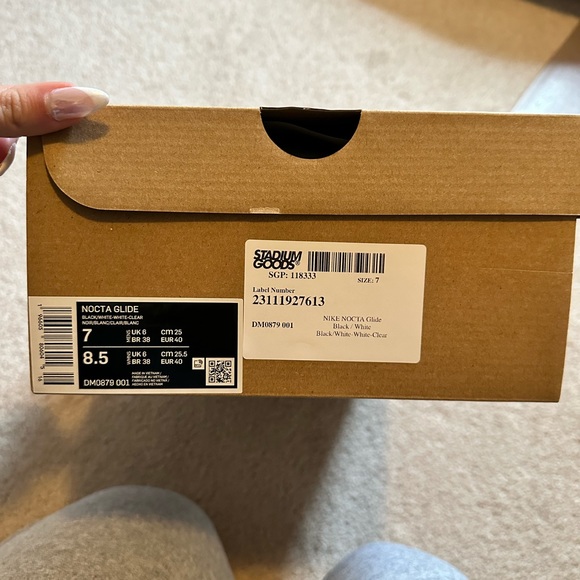 Black Nike Nocta Glide Sneaker - Picture 9 of 9